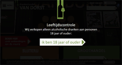 Desktop Screenshot of dorstig.nl